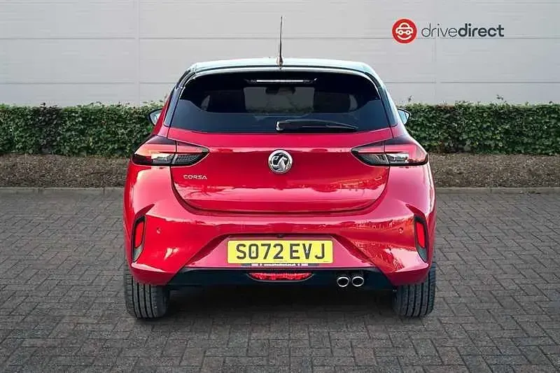 Used Vauxhall Corsa Ultimate 130 HP (95 kW) 2023 Red Hatchback
