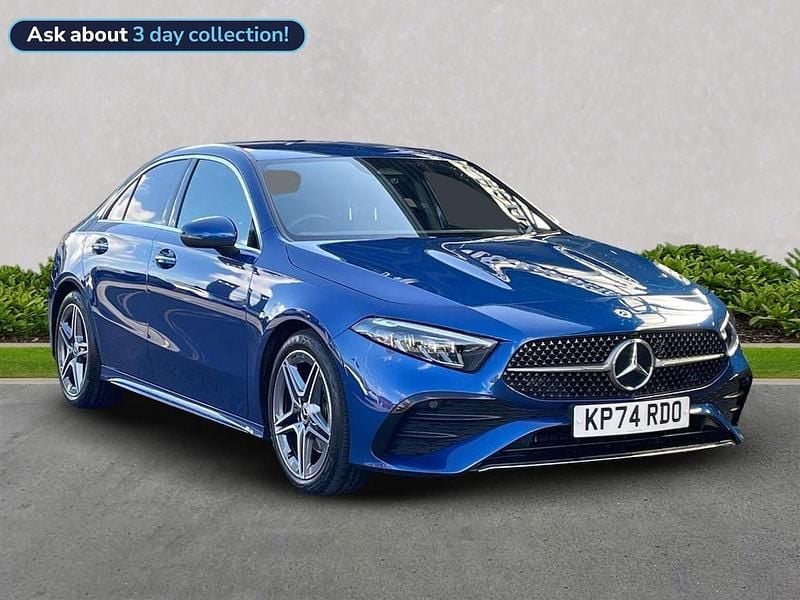 Blue Used 2024 Mercedes A200 Executive Sedan | £25,399 (A bit pricey) - Image 1/4