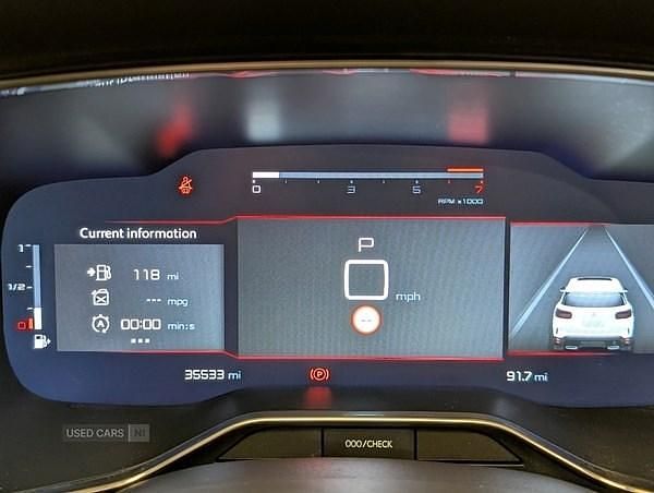 Used Citroën C5 Shine 2022 Blue Hatchback