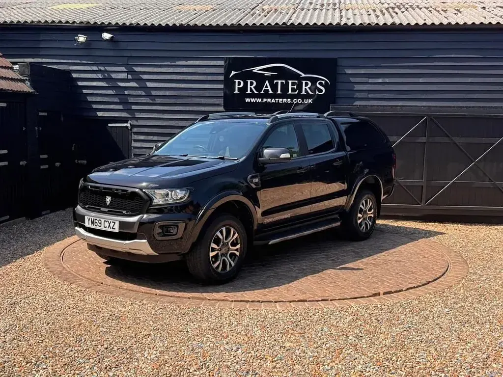 Used Ford Ranger Wildtrack 200 HP (147 kW) 2019 Black Pickup