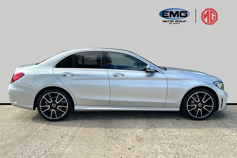 Silver Used 2019 Mercedes C220 AMG Line Premium Plus Sedan | £20,999 (A bit pricey) - Image 1/1