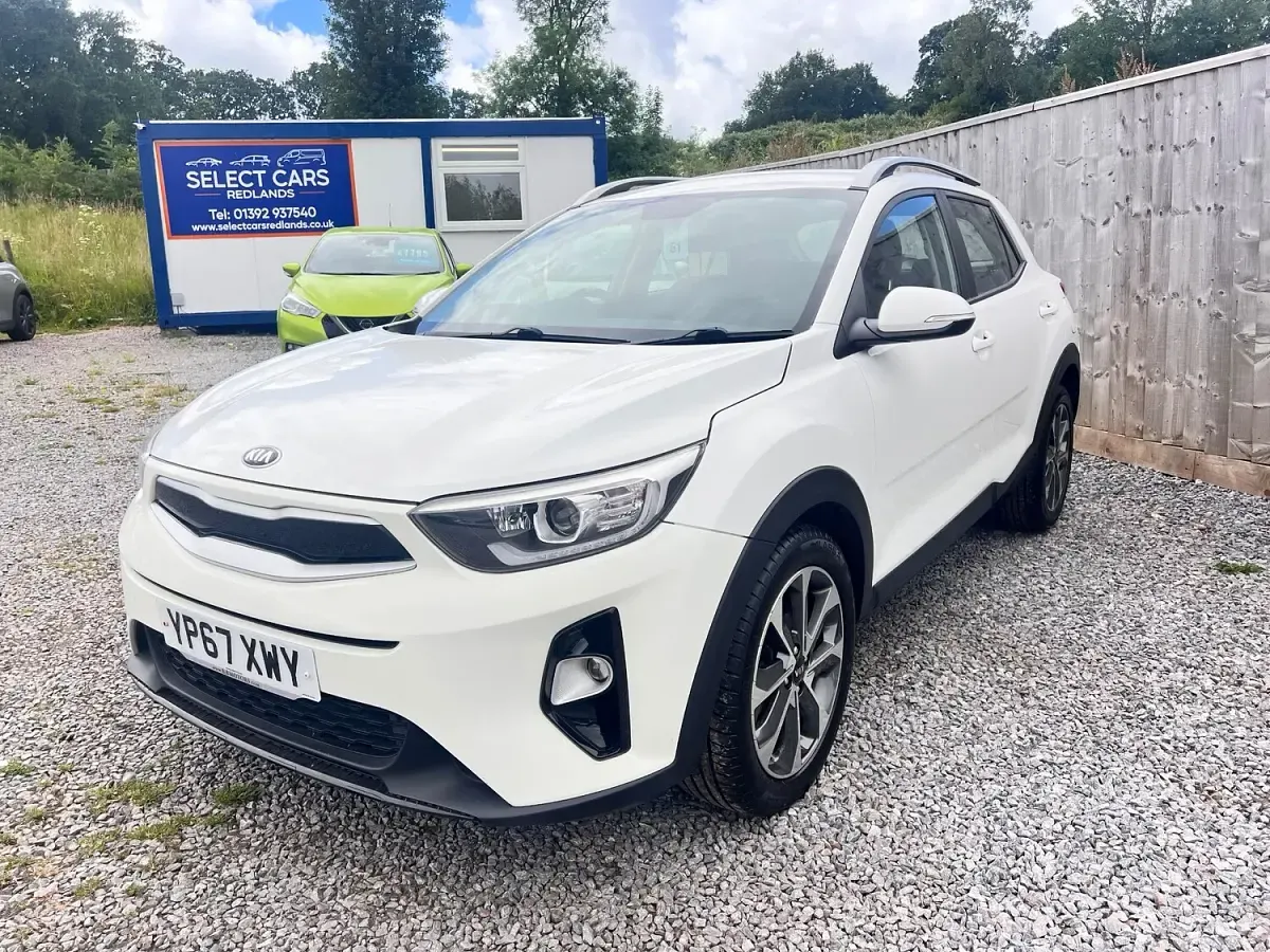 Used Kia Stonic 120 HP (88 kW) 2017 White SUV