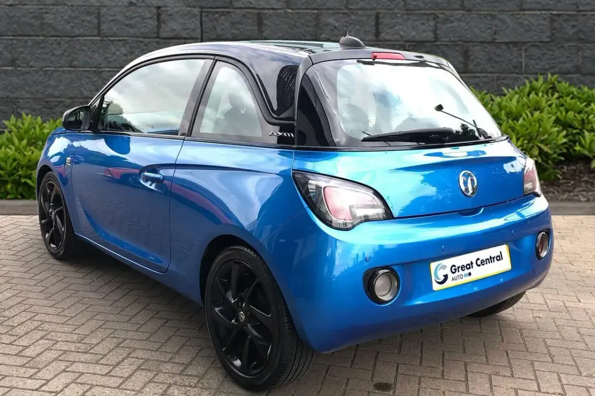 Used Vauxhall Adam 69 HP (50 kW) 2019 Blue Hatchback
