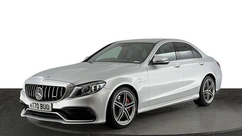 Silver Used 2021 Mercedes C63S AMG AMG Sedan | £38,270 (Fair price) - Image 1/4