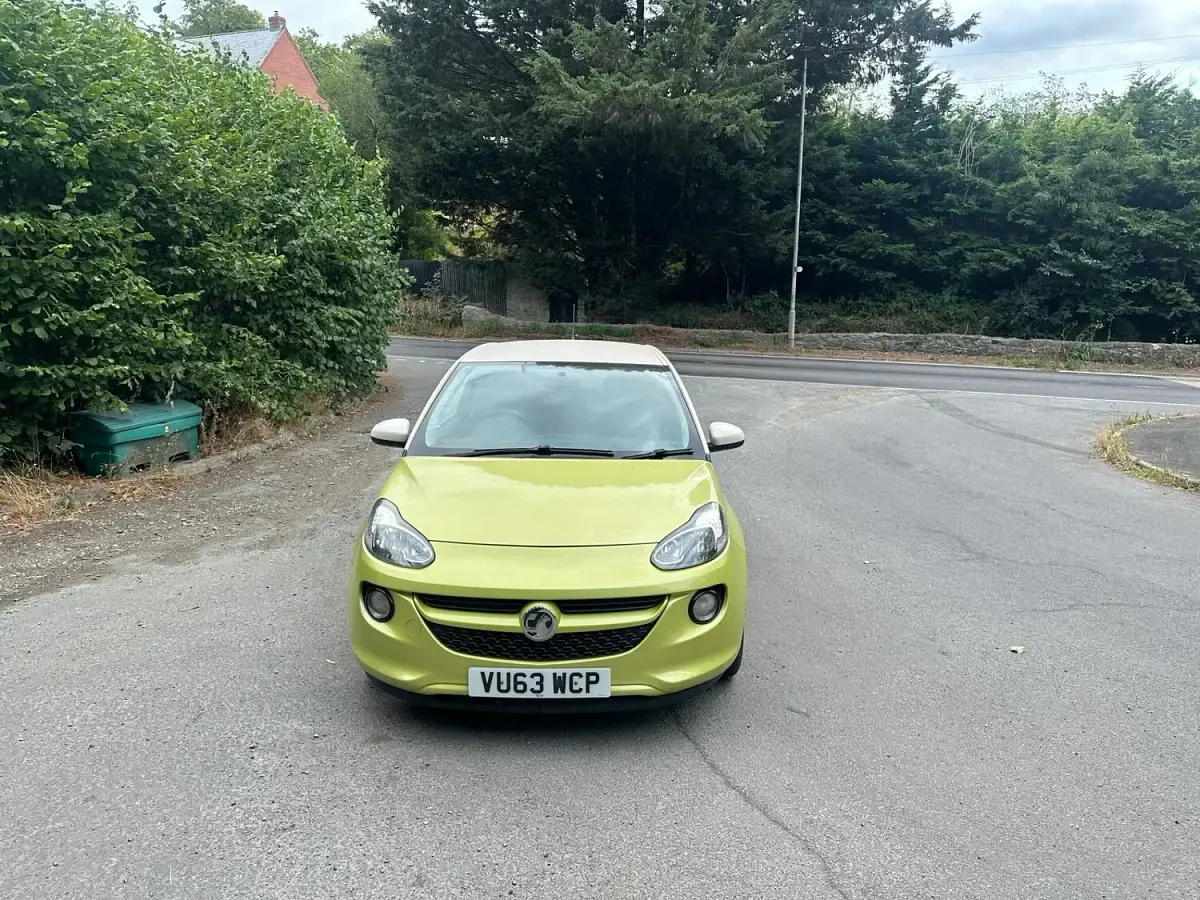 Used Vauxhall Adam Slam 2013 Yellow Hatchback