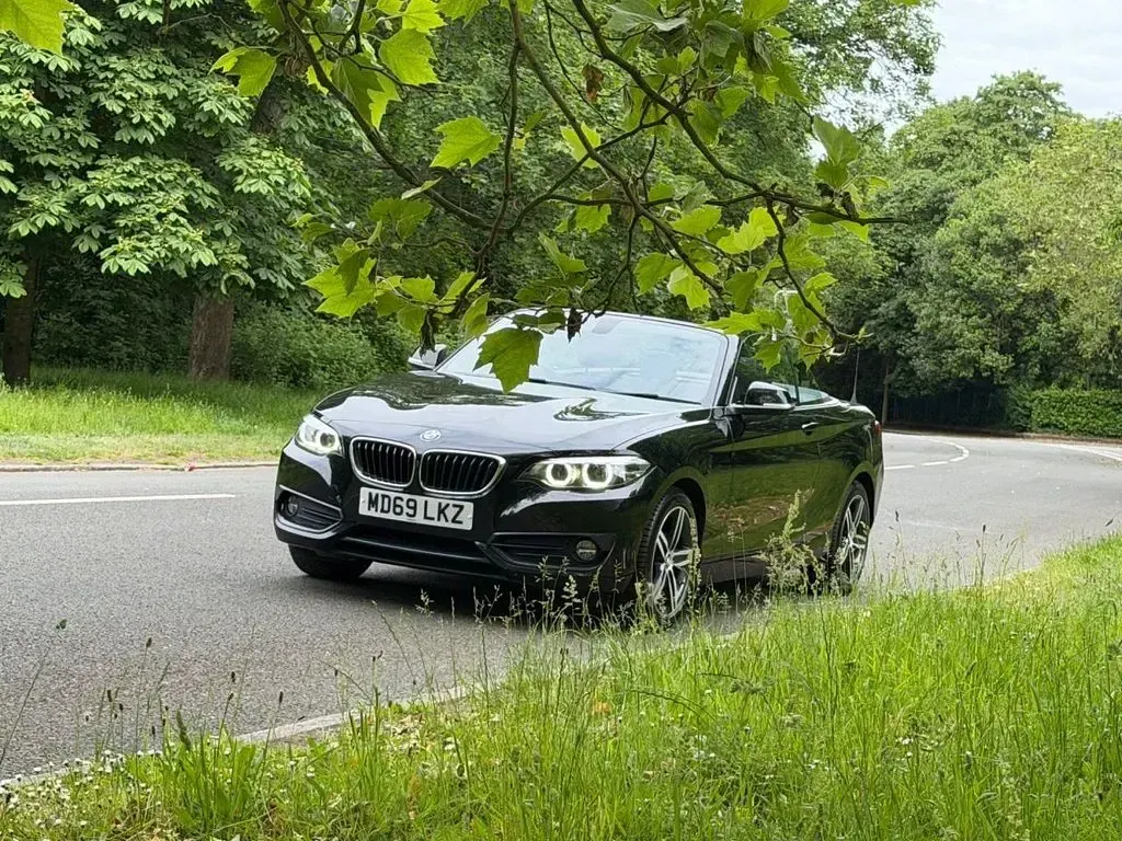 Used BMW 220 Sport Line 184 HP (135 kW) 2020 Black Cabriolet