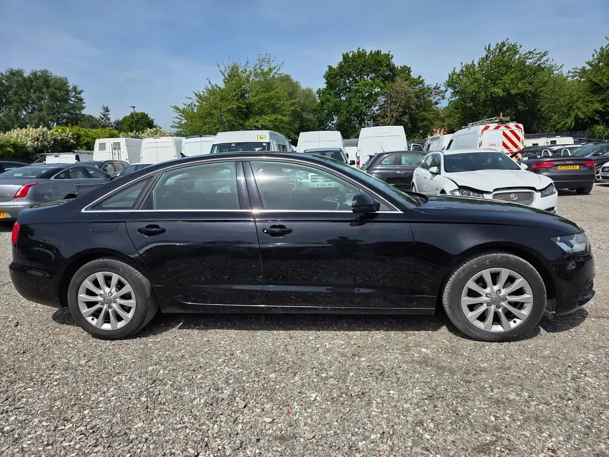 Used Audi A6 2013 Black Sedan