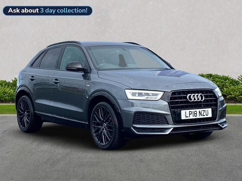 Grey Used 2018 Audi Q3 Black Edition SUV | £17,474 (Good price) - Image 1/4