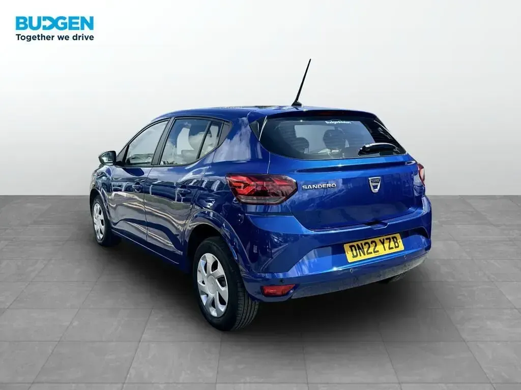 Second-hand Dacia Sandero Comfort 91 CP (66 kW) 2022 Albastru Hatchback