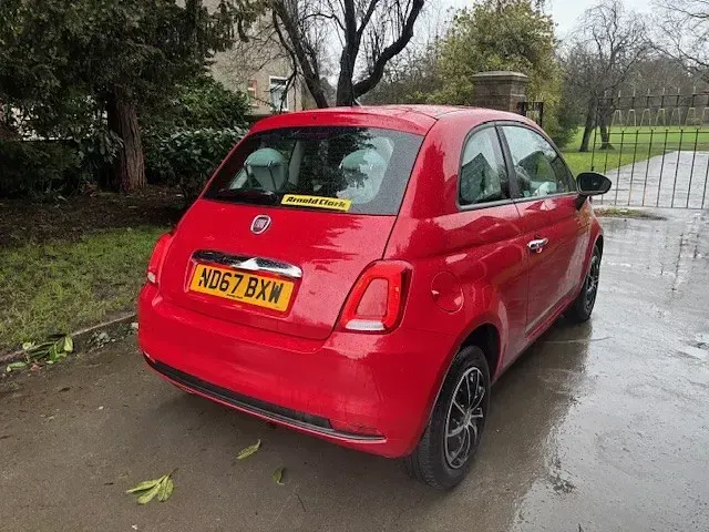 Used Fiat 500 Pop 69 HP (50 kW) 2018 Red Hatchback