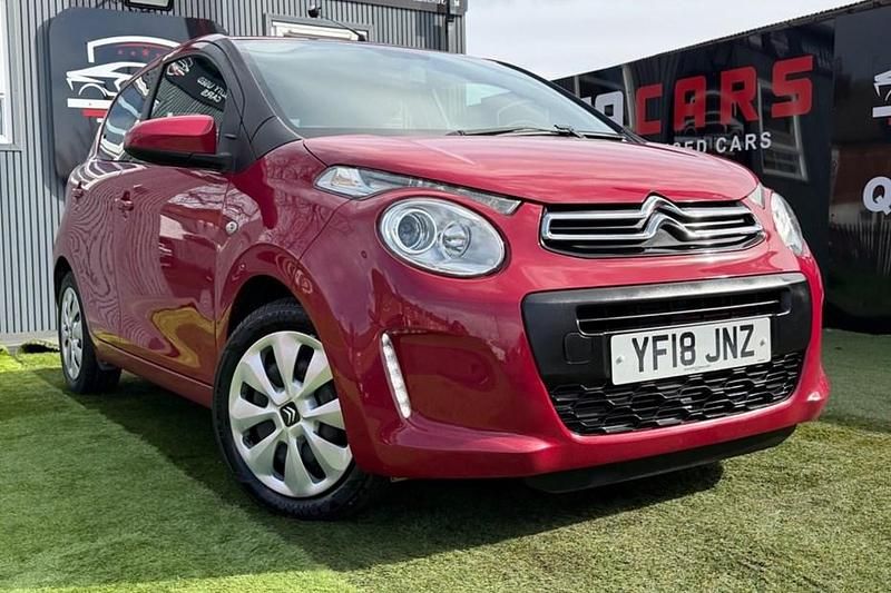 Used Citroën C1 Feel 82 HP (60 kW) 2018 Red Hatchback