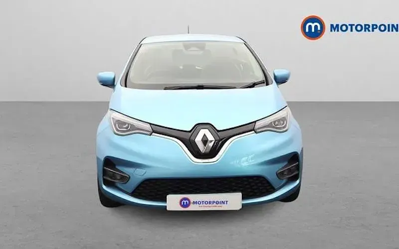 Used Renault Zoe Iconic 100 kW (136 HP) 2021 Blue Hatchback