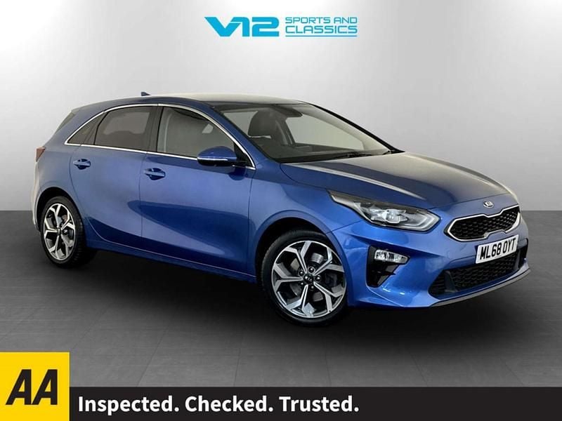 Used Kia Ceed 138 HP (101 kW) 2018 Blue Hatchback