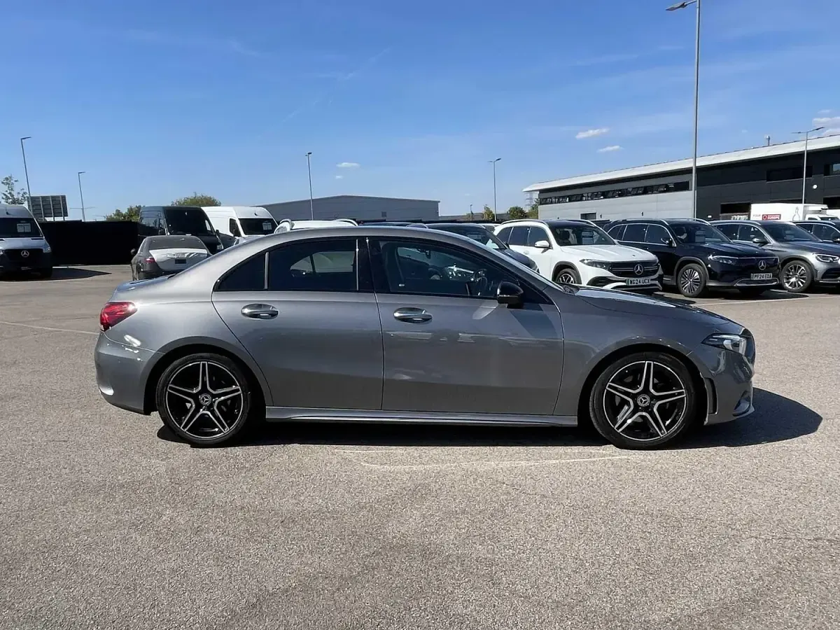 Used Mercedes A180 AMG Line Premium 136 HP (100 kW) 2022 Grey Sedan