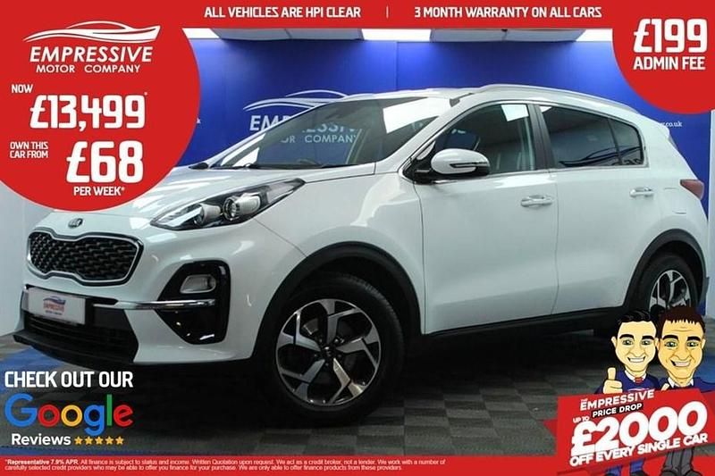 White Used 2019 Kia Sportage SUV | £13,499 (Fair price) - Image 1/1
