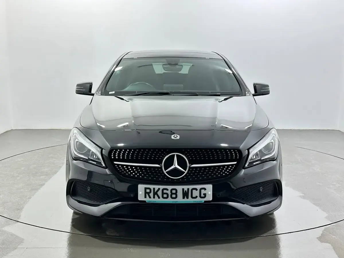 Used Mercedes CLA220 Shooting Brake AMG line 184 HP (135 kW) 2018 Black Estate