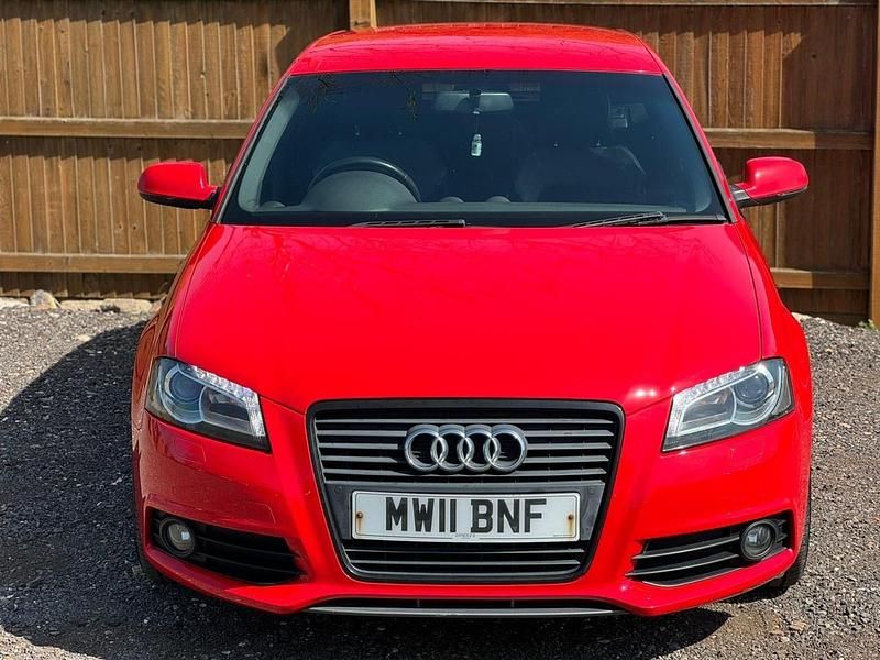 Used Audi A3 Black Edition 2011 Red Hatchback
