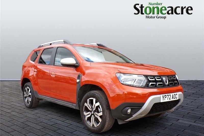 Orange Used 2022 Dacia Duster Prestige SUV | £14,995 (A bit pricey) - Image 1/4