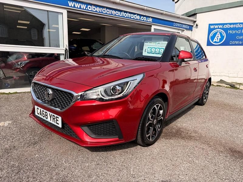 Used MG MG3 Excite 106 HP (77 kW) 2018 Red Hatchback