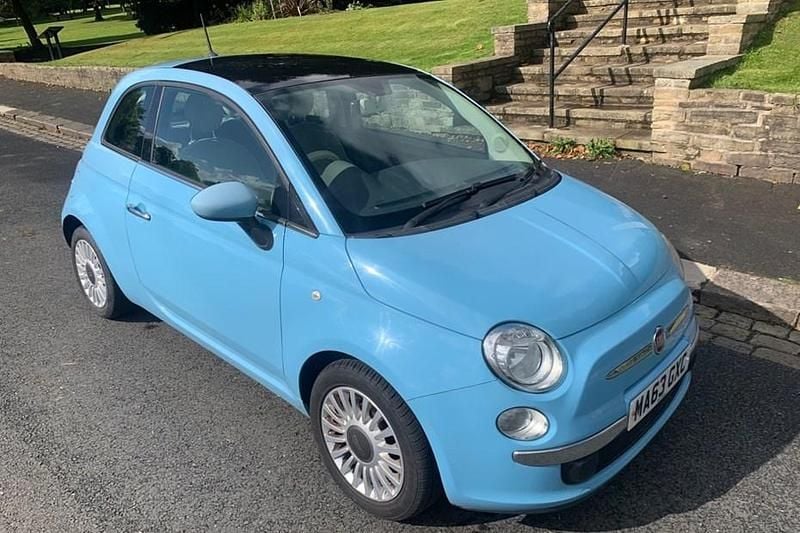 Blue Used 2013 Fiat 500 Lounge Hatchback | £2,995 (Good price) - Image 1/1