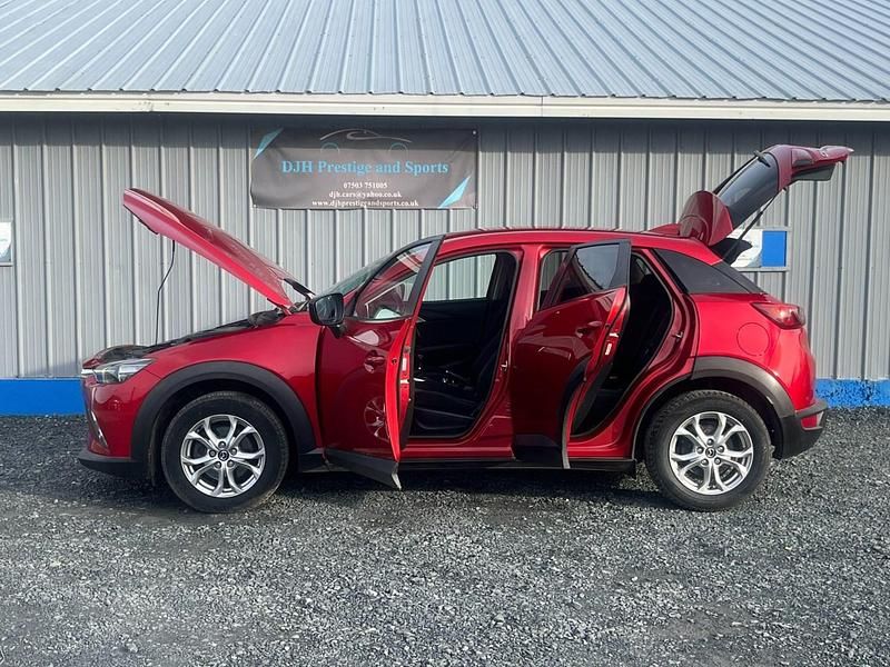 Used Mazda CX-3 105 HP (77 kW) 2015 Red SUV