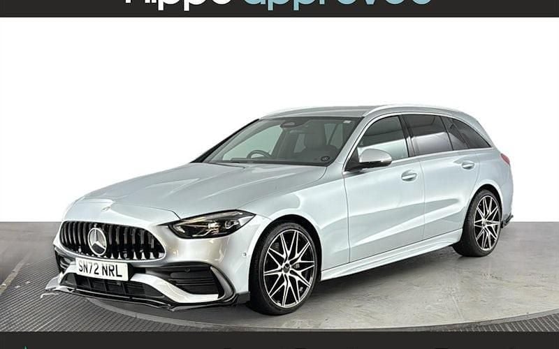 Used 2022 Mercedes C300 AMG line Estate | £28,220 (Fair price) - Image 1/4