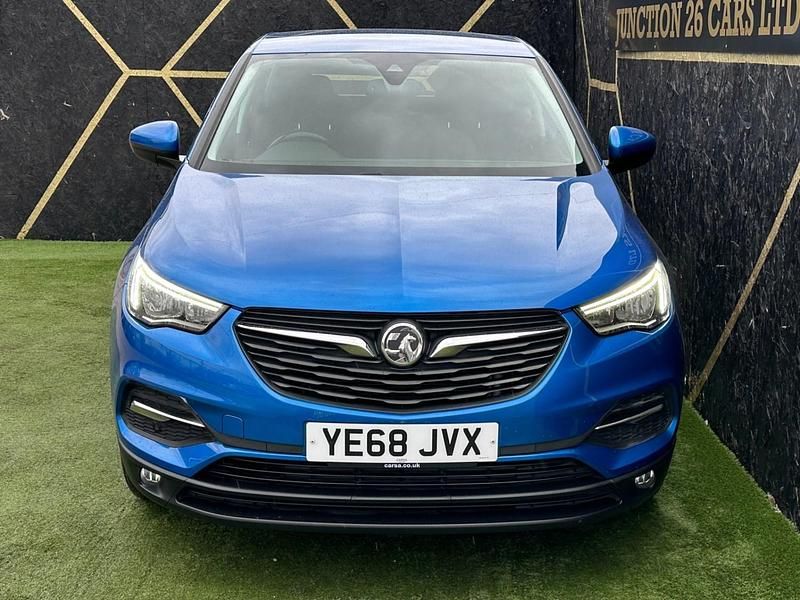 Used Vauxhall Grandland X S 130 HP (95 kW) 2018 Blue SUV