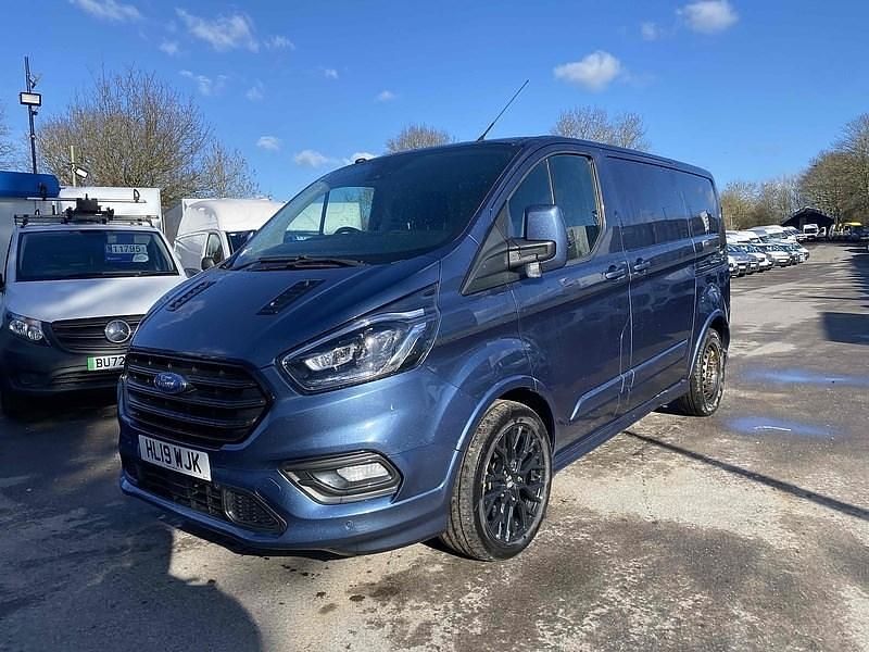 Used Ford Transit Custom Sport 170 HP (125 kW) 2019 Blue Van