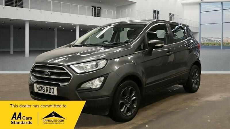 Used Ford Ecosport Zetec 125 HP (91 kW) 2018 Grey SUV