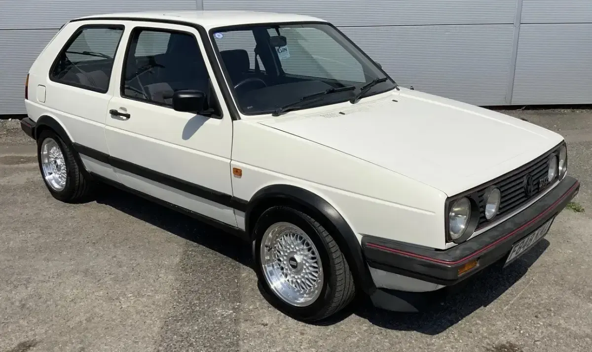 Used VW Golf II GTI 1989 White Hatchback