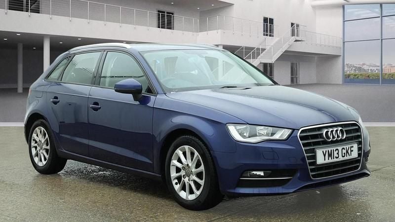Used Audi A3 Sportback Performance 2013 Blue Hatchback