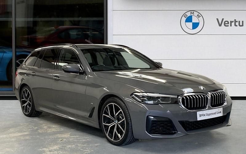 Used 2023 BMW 520 M Sport Estate | £26,600 (Good price) - Image 1/4