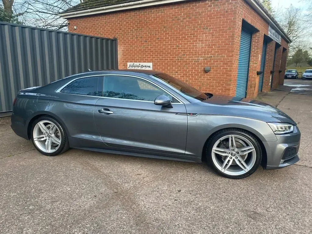 Used Audi A5 S-Line 190 HP (139 kW) 2020 Grey Coupe