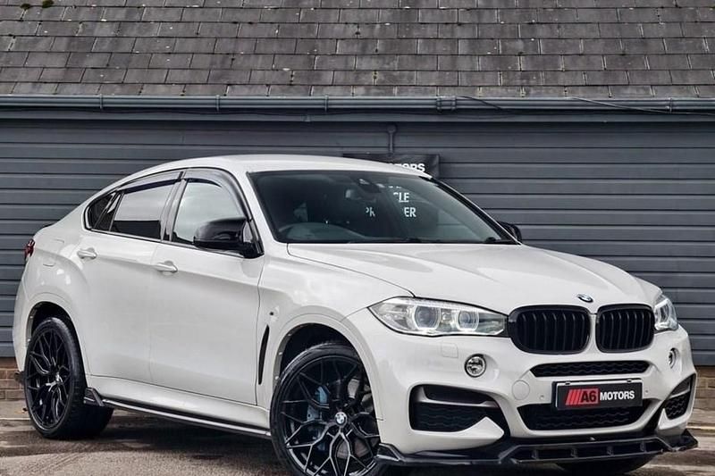 White Used 2018 BMW X6 Shadowline SUV | £25,989 (A bit pricey) - Image 1/1