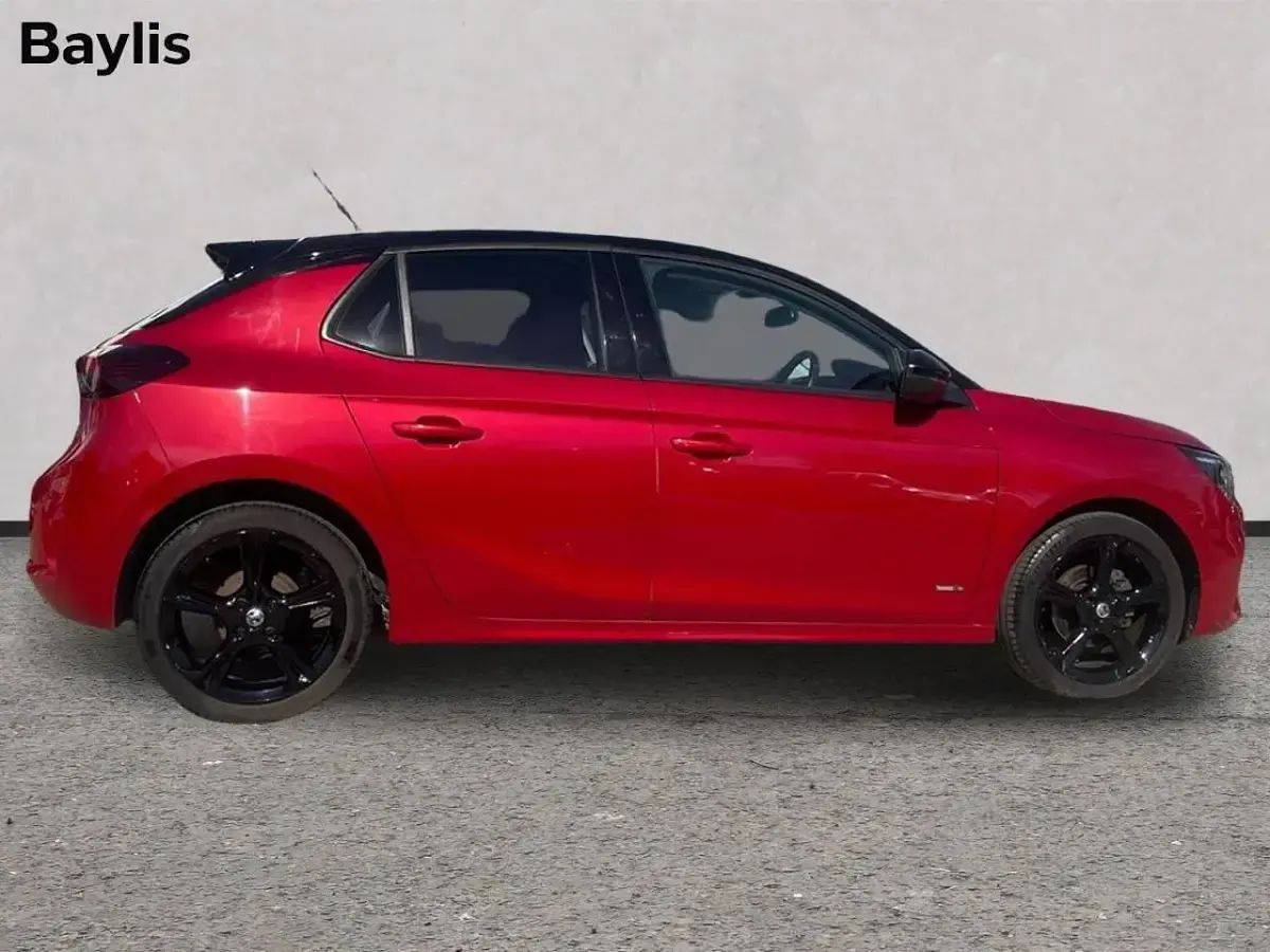 Used Vauxhall Corsa 74 HP (54 kW) 2021 Red Hatchback