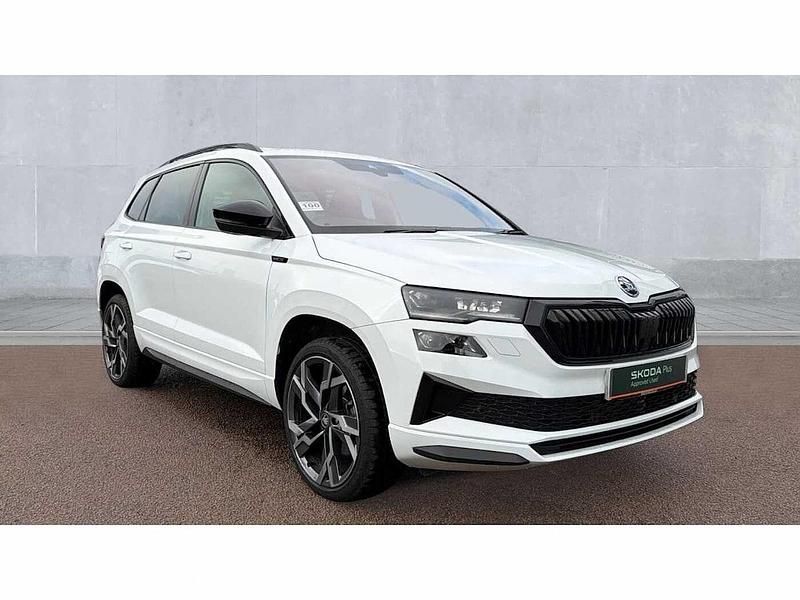 Used Skoda Karoq SportLine 147 HP (108 kW) 2025 White SUV