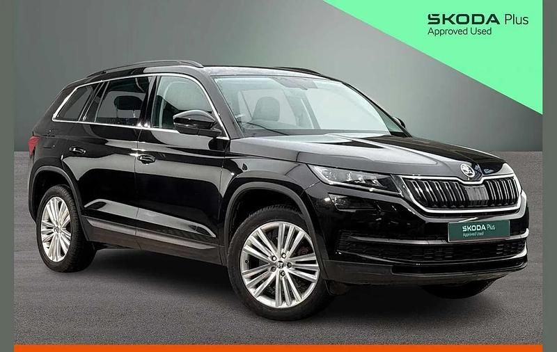 Used Skoda Kodiaq SE L 187 HP (137 kW) 2021 Black magic pearl effect SUV