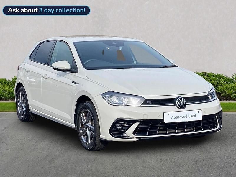 Grey Used 2023 VW Polo R-line Hatchback | £18,887 (Fair price) - Image 1/4