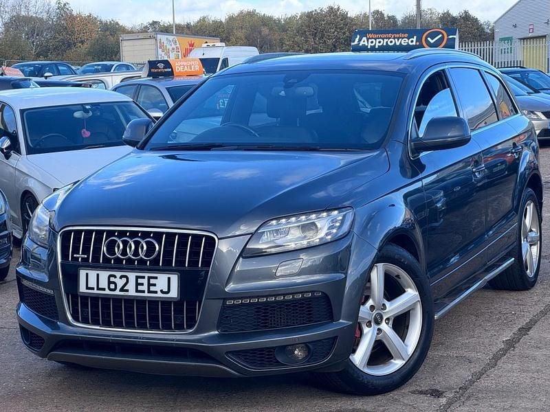Used Audi Q7 S-Line 245 HP (180 kW) 2013 Grey SUV