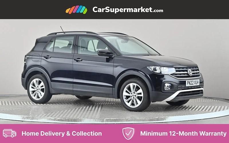 Black Used 2022 VW T-Cross SE SUV | £14,897 (Fair price) - Image 1/4