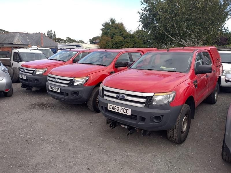 Red Used 2012 Ford Ranger XL Pickup | £4,995 (Good price) - Image 1/3