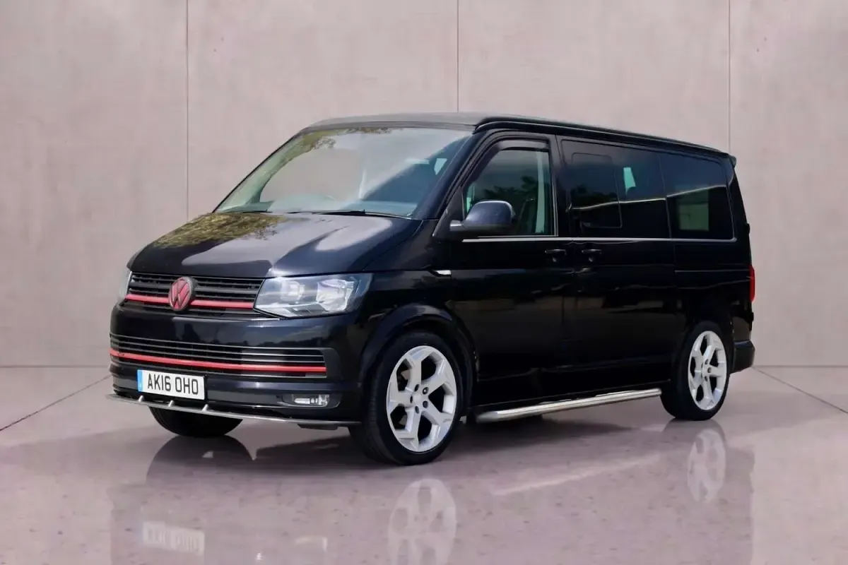 Used VW T6 Highline 2016 Black Van