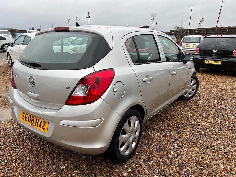 Used Vauxhall Corsa Club 2008 Silver Hatchback