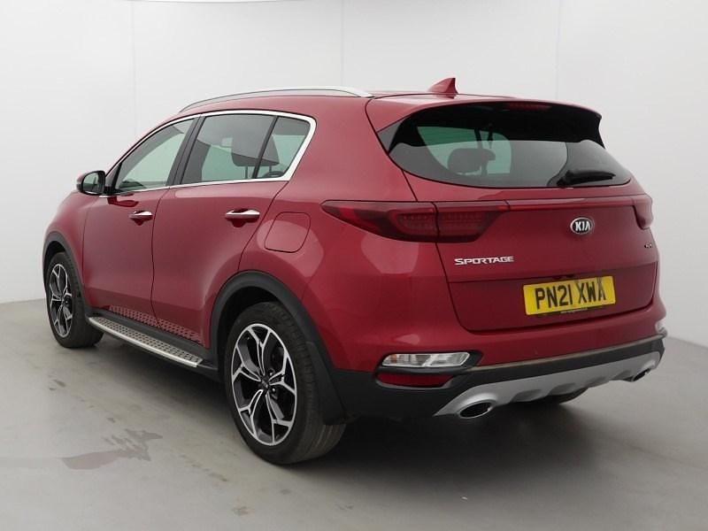 Used Kia Sportage GT-Line 134 HP (98 kW) 2021 Red SUV