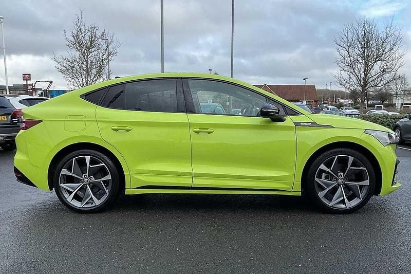 Used Skoda Enyaq iV vRS 219 kW (299 HP) 2023 Green SUV