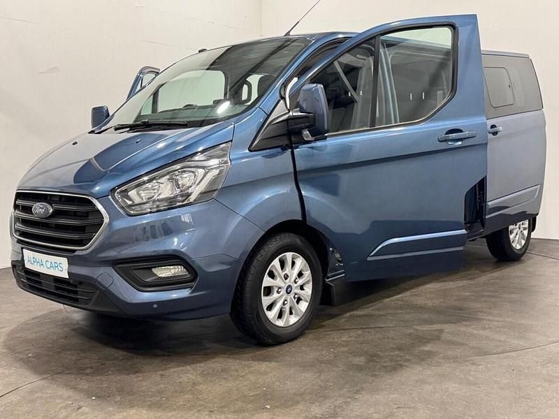 Used Ford Transit Custom Limited 130 HP (95 kW) 2019 Blue Van