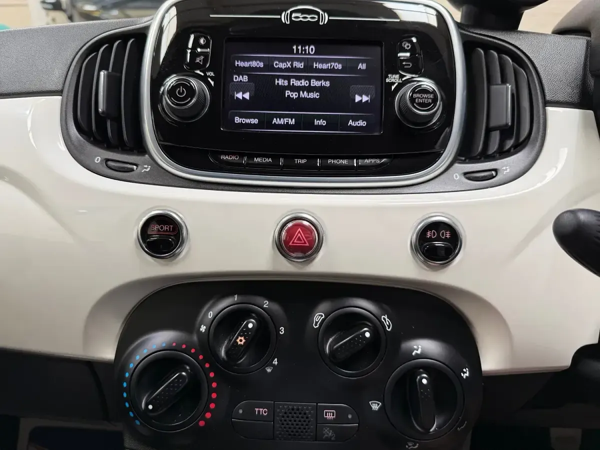 Used Abarth 595 2019 White Hatchback