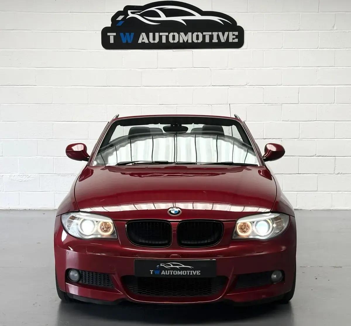 Used BMW 120 Cabriolet M Sport 2011 Red Cabriolet