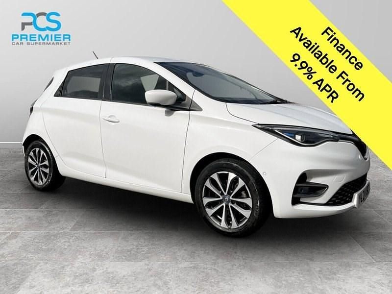 White Used 2021 Renault Zoe GT-Line Hatchback | £9,795 (Good price) - Image 1/3