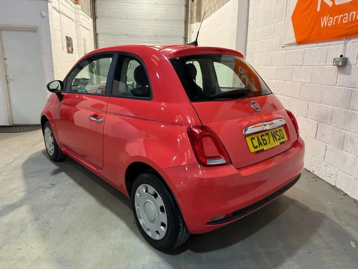 Usado Fiat 500 Pop 2017 Rosa Citadino